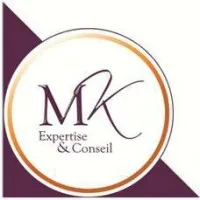 Voici le logo de la marque MK EXPERTISE & CONSEIL HOLDING (MK EXPERTISE ET CONSEIL) qui représente son identité graphique.