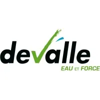 Voici le logo de la marque DEVALLE EAU ET FORCE qui représente son identité graphique.