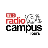 Voici le logo de la marque RADIO CAMPUS TOURS qui représente son identité graphique.