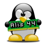 Voici le logo de la marque ASSOCIATION LIBRE INFORMATIQUE ET SOLIDAIRE (ALIS-44) qui représente son identité graphique.