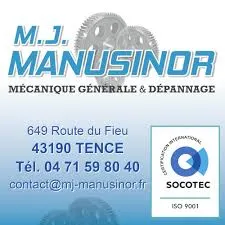 M.J.MANUSINOR logo