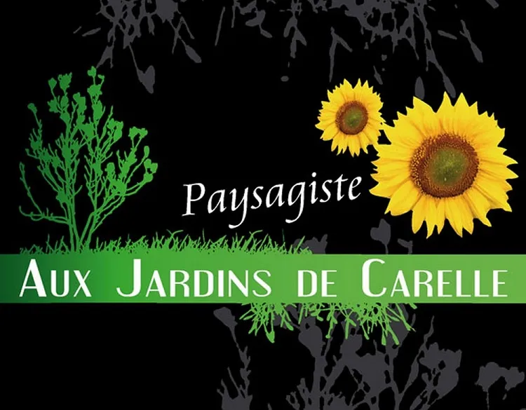 AUX JARDINS DE CARELLE logo