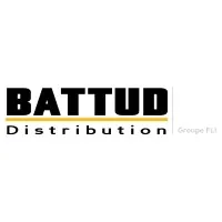 Voici le logo de la marque BATTUD DISTRIBUTION qui représente son identité graphique.