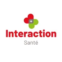 Voici le logo de la marque INTERACTION qui représente son identité graphique.