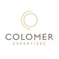 Voici le logo de la marque COLOMER EXPERTISES qui représente son identité graphique.