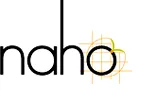 Voici le logo de la marque NAHO COSMETICS qui représente son identité graphique.