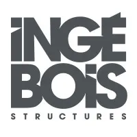 Voici le logo de la marque INGEBOIS STRUCTURES qui représente son identité graphique.