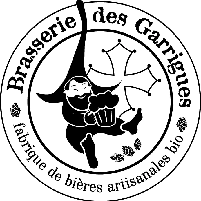 Voici le logo de la marque BRASSERIE DES GARRIGUES qui représente son identité graphique.