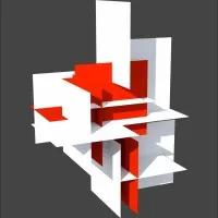 Voici le logo de la marque GECELE ARCHITECTURE (CEGELE ARCHITECTURE) qui représente son identité graphique.