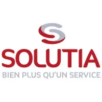 Voici le logo de la marque GROUPE ASSISTIA (SOLUTIA SERVICES FRANCE) qui représente son identité graphique.