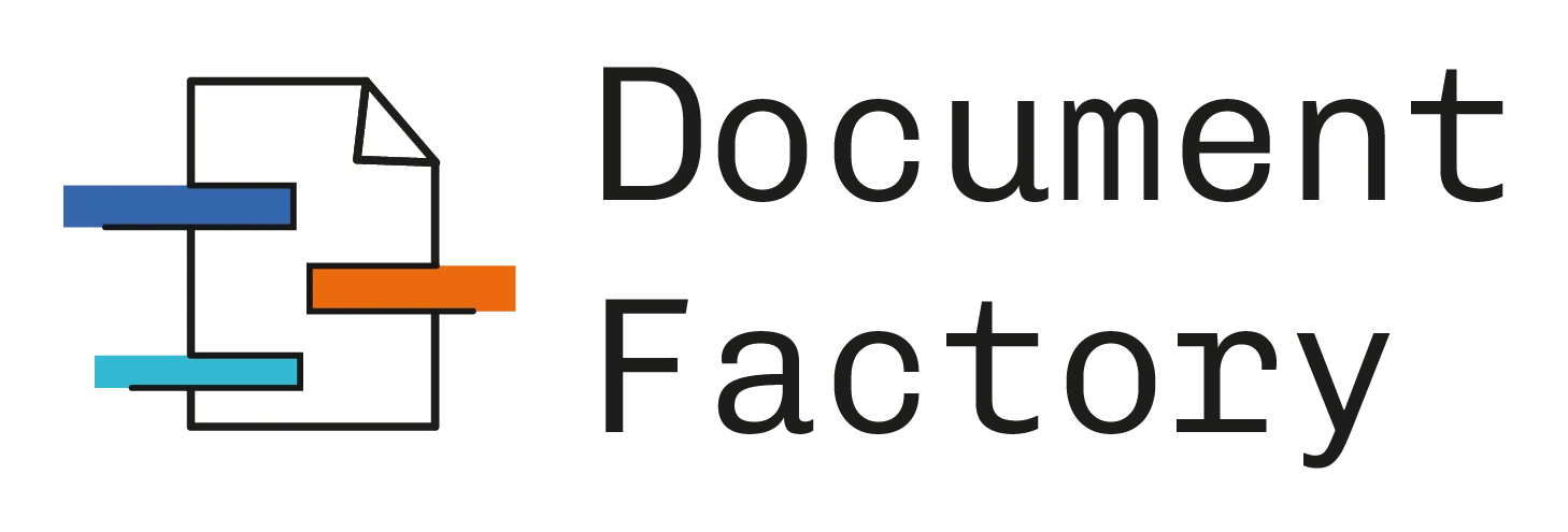 DOCUMENT FACTORY logo