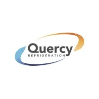 Voici le logo de la marque QUERCY REFRIGERATION qui représente son identité graphique.