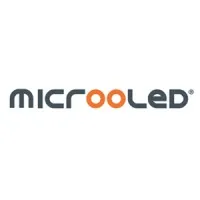 Voici le logo de la marque MICROOLED qui représente son identité graphique.