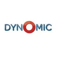 Voici le logo de la marque DYNOMIC qui représente son identité graphique.