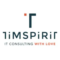 Voici le logo de la marque TIMSPIRIT qui représente son identité graphique.