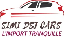 Voici le logo de la marque SIMI-DSJ GLASS qui représente son identité graphique.
