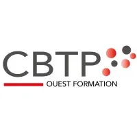 Voici le logo de la marque OUEST FORMATION   C.B.T.P. qui représente son identité graphique.