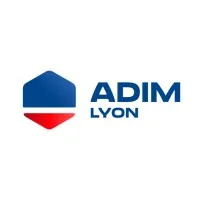 Voici le logo de la marque ADIM LYON qui représente son identité graphique.