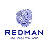 Voici le logo de la marque REDMAN MEDITERRANEE qui représente son identité graphique.