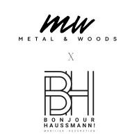 METAL AND WOODS logo