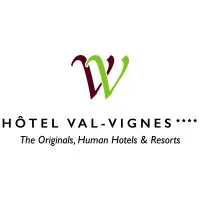 Voici le logo de la marque VAL-VIGNES (VAL-VIGNES) qui représente son identité graphique.