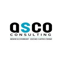 Voici le logo de la marque ASCO CONSULTING qui représente son identité graphique.