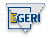 Voici le logo de la marque EGERI - TSITP qui représente son identité graphique.