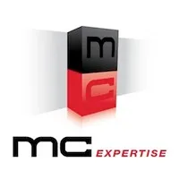 Voici le logo de la marque MC EXPERTISE qui représente son identité graphique.