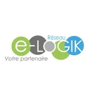 Voici le logo de la marque E-LOGIK qui représente son identité graphique.