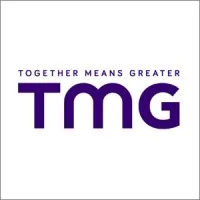 Voici le logo de la marque TMG - TOGETHER MEANS GREATER qui représente son identité graphique.