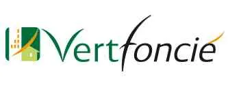 Voici le logo de la marque VERTFONCIE qui représente son identité graphique.