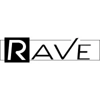 Voici le logo de la marque RAVE CROISSANCE qui représente son identité graphique.