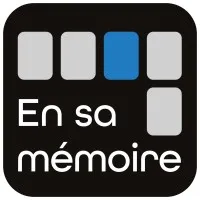 Voici le logo de la marque EN SA MEMOIRE qui représente son identité graphique.