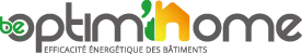 BE. OPTIM'HOME logo