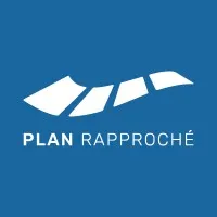 Voici le logo de la marque PLAN RAPPROCHE qui représente son identité graphique.