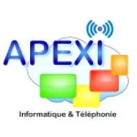 Voici le logo de la marque SAS APEXI qui représente son identité graphique.
