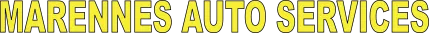 MARENNES AUTO SERVICES (MARENNES AUTO SERVICES) logo