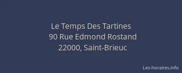 LE TEMPS DES TARTINES logo