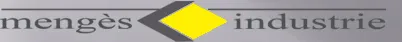Voici le logo de la marque MENGES INDUSTRIE qui représente son identité graphique.
