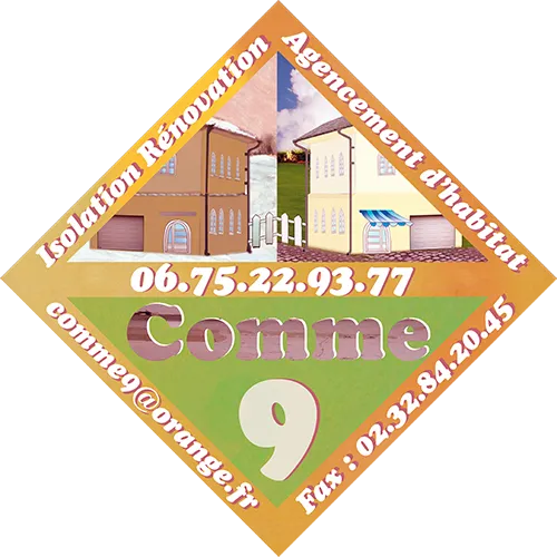 COMME 9 logo