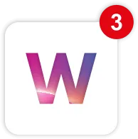Voici le logo de la marque W3 qui représente son identité graphique.