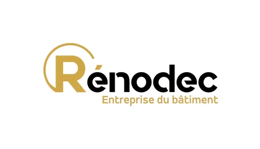 Voici le logo de la marque RENODEC qui représente son identité graphique.