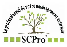 Voici le logo de la marque SCPRO' (SCPRO) qui représente son identité graphique.