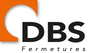 Voici le logo de la marque DBS FERMETURES (DBS FERMETURES) qui représente son identité graphique.