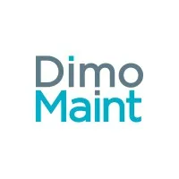 Voici le logo de la marque DIMO MAINT qui représente son identité graphique.