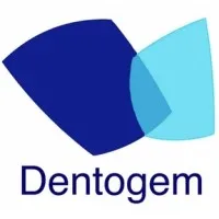 Voici le logo de la marque DENTOGEM qui représente son identité graphique.