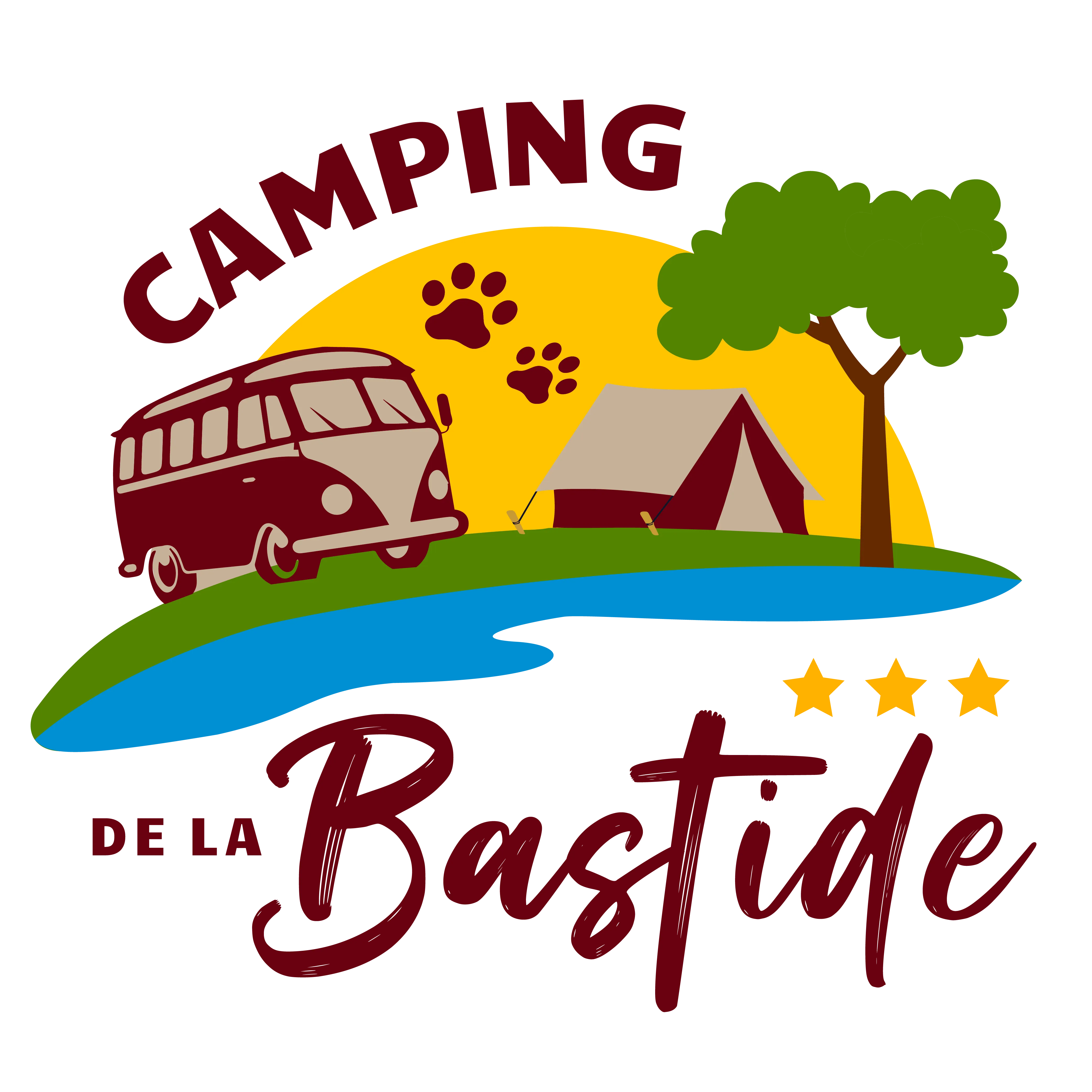 CAMPING DE SAINTE FOY logo
