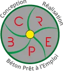 CONCEPTION REALISATION BETON PRET A L'EMPLOI logo