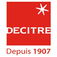 Voici le logo de la marque DECITRE INTERACTIVE qui représente son identité graphique.