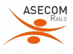 ASECOM RAILS logo